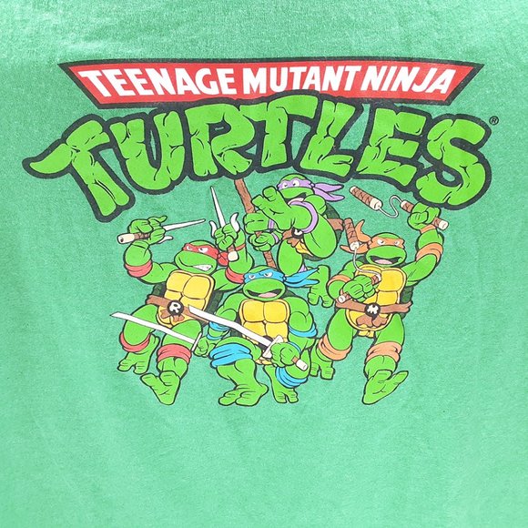 Teenage Mutant Ninja Turtles Green Men's M T Shirt - Picture 2 of 5